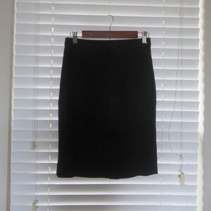 Banana Republic Classic Black Pencil Skirt